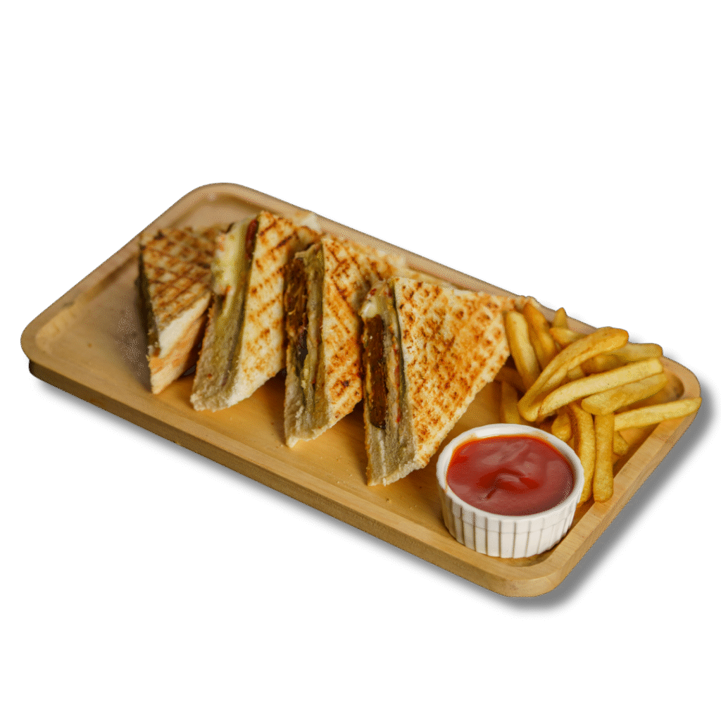 Grilled Paneer Tikka Sandwich